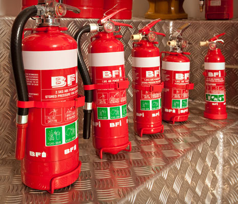 Dry Chemical Powder Fire Extinguishers - BFI Fire Australia